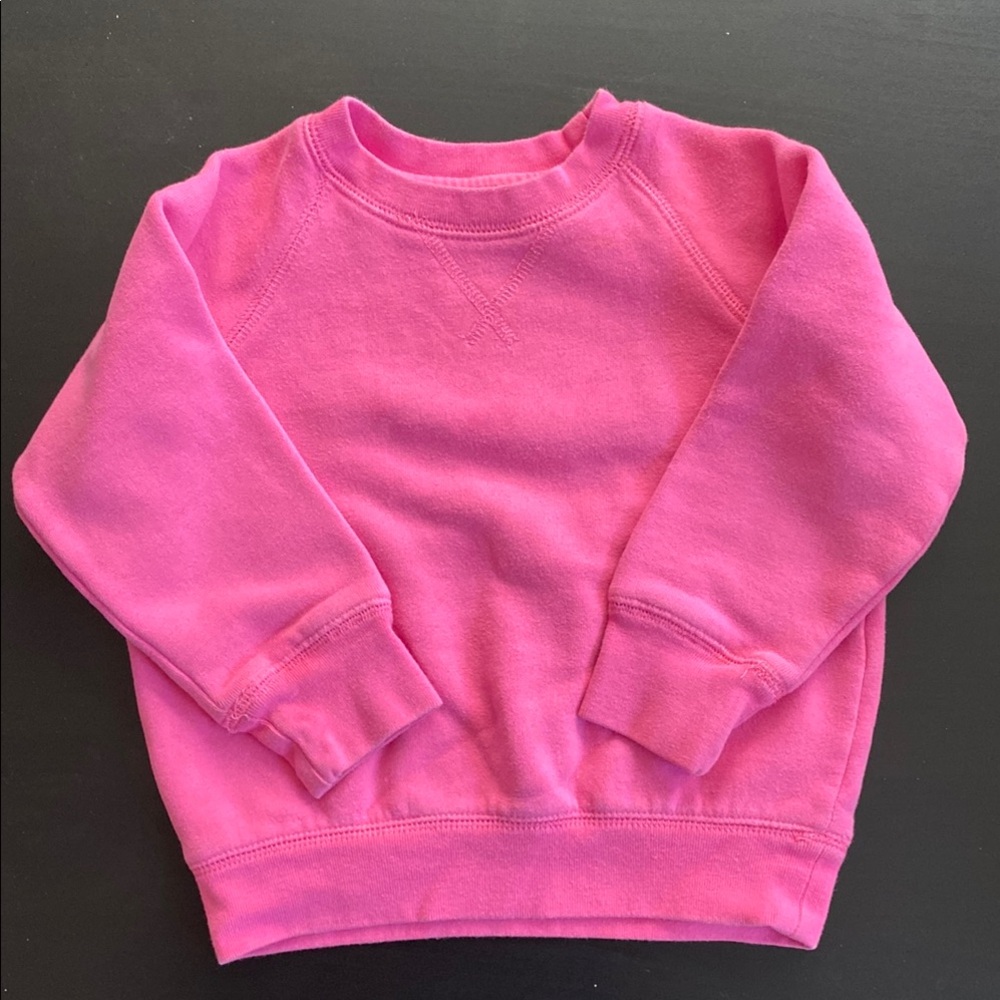 Primary Pink Sweatshirt